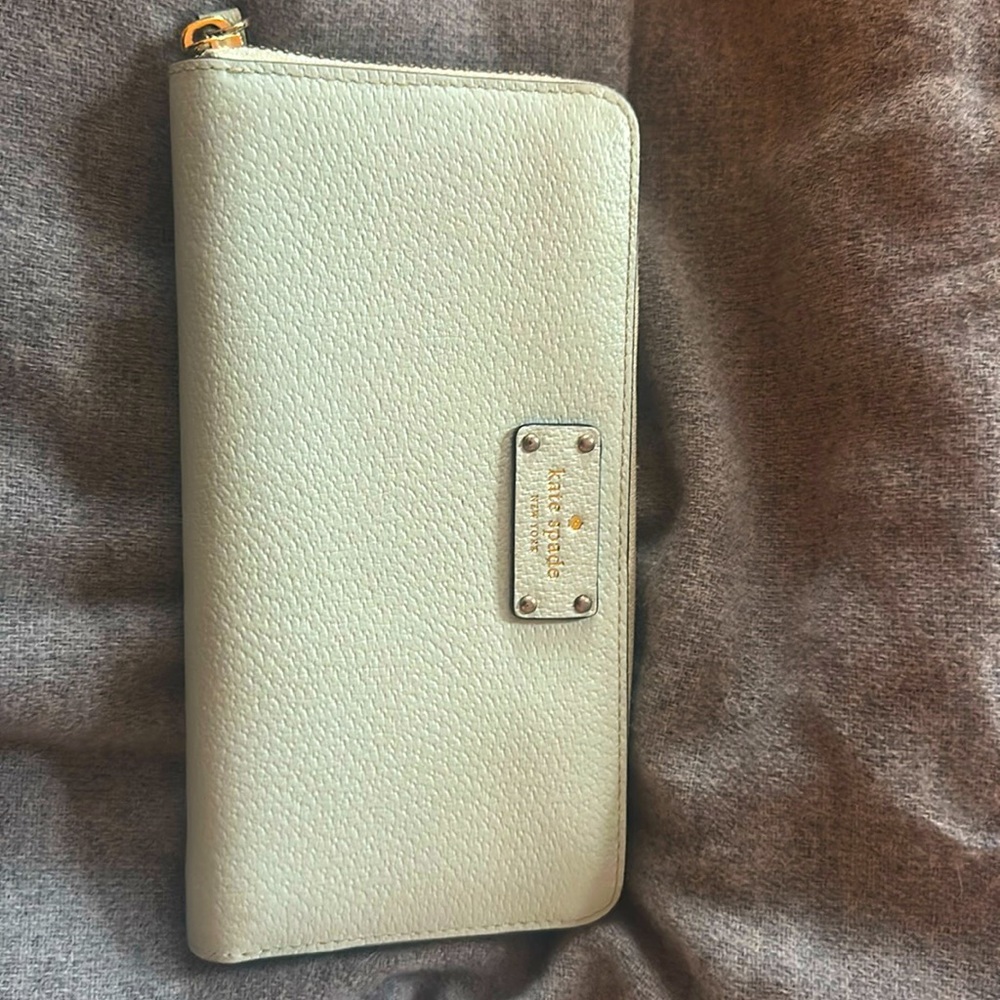 Light blue kate spade wallet